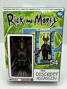 Rick and Morty The Discreet Assassin Mcfarlane Toys Construction Sets Brand New - Picture 1 of 6