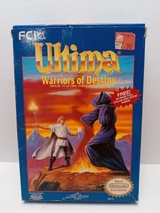 Ultima Warriors Of Destiny für NES (Nintendo), CIB mit Box + Anleitung einige Gebrauchsspuren - Bild 1 von 18