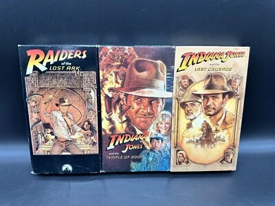 Indiana Jones VHS Original Releases 1981, 84, 89 Set-Raiders Of The Lost Ark - Image 1 of 2