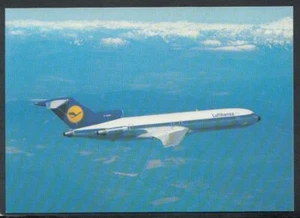 Aviation Postcard - Lufthansa B727 Europa Jet Aeroplane T3544 - Picture 1 of 2