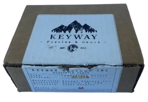 Impossible Puzzle No. 100A Keyway Clear 100 Pieces Complete Counted in Box - Picture 1 of 5