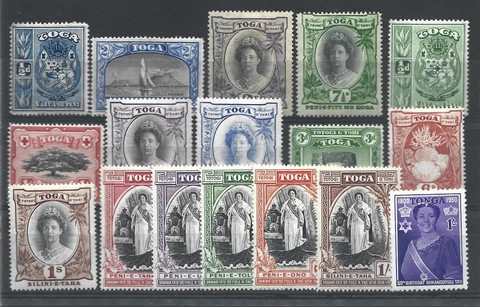 TONGA FROM 1897 USEFUL LIGHTLY MOUNTED MINT COLLECTION WITH SCARCER SG 51 2 Cover