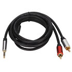 3.5Mm To 2Rca Cable Male To Male Hifi Stereo Gold Plated Sound Splitter Cord Sd3