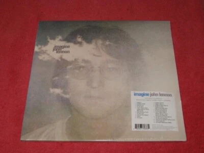 John Lennon Imagine 2 LP Clear colored VINYL Remixes Outtakes SEALED Beatles NEW - Image 1 of 3