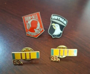Military lapel pins vintage - Picture 1 of 5