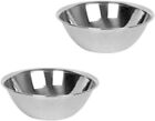 Stainless Steel Mixing Bowl 3 Qt, Metal Bowl for Cooking, Bakeware (2 PC)