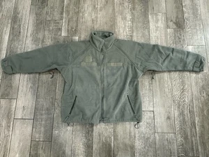 US Military Jacket Men's Medium Green Rothco Cold Weather Fleece Sweatshirt - Picture 1 of 13