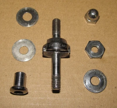 Pinça de freio traseira Campagnolo parafuso central novo ou super recorde embutido +Mais - Imagem 1 de 2