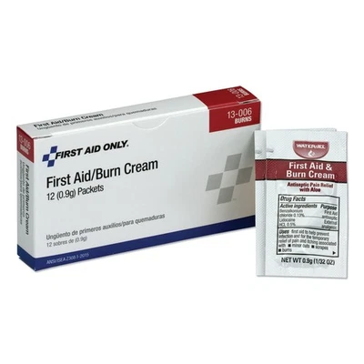 PhysiciansCare by First Aid Only 13006 0.1 g Burn Cream Packet Refill 12/BX New - Image 1 of 4