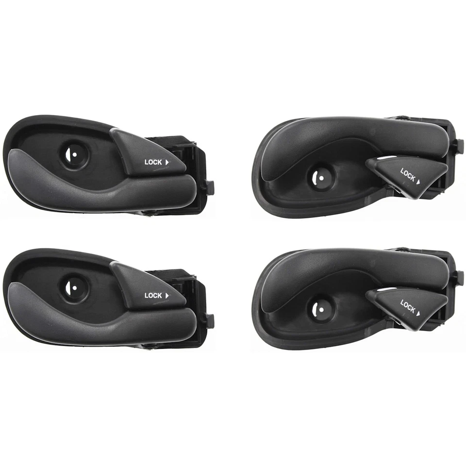 Interior Door Handle For 2000-2007 Ford Focus Set of 4 Front and Rear Foto 1 de 4