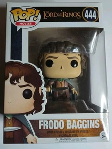 FUNKO POP 🐸 Lord of The Rings #444 FRODO BAGGINS VINYL 🐸 with Protector (A5) - Picture 1 of 14