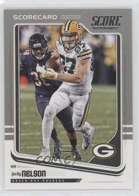 2018 Score Scorecard Jordy Nelson #115 - Image 1 of 2