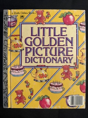 Vintage A Little Golden Book Little Golden Picture Dictionary 202-51 1981 #5491 - Image 1 of 4