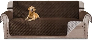 Reversible 3 Cushion Couch Cover for Dogs Water Resistant Washable Pets Furni... - Picture 1 of 7
