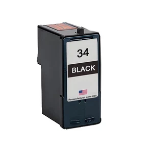 Compatible Ink Cartridge For Lexmark #34 Black-USA - Picture 1 of 2