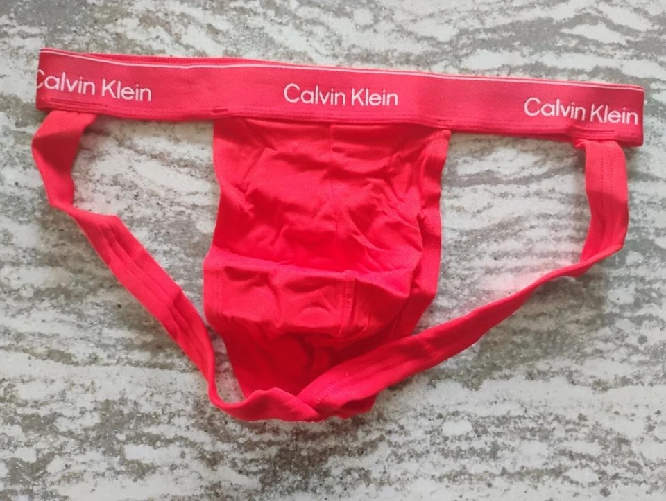 Calvin Klein Men's Icon Cotton Jock Jockstrap Underwear XLarge MINT FREE SHIP! - Image 1 of 1