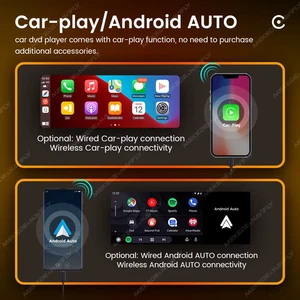 Autoradio 6,86'' 1Din Lettore Multimediale MP5 FM Radio Wireless/Cablato Carplay - Foto 1 di 20