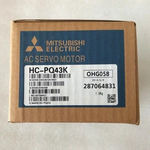 New Mitsubishi HC-PQ43K 400W AC SERVO MOTOR In Box Free Shipping - Picture 1 of 3