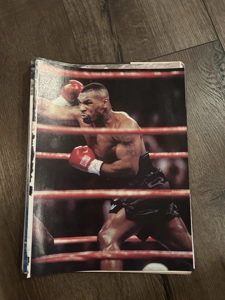 Iron Mike Tyson 8 x 11 Foto Pinup CAJA Campeón Peso Pesado Luchador Foto 1 de 1