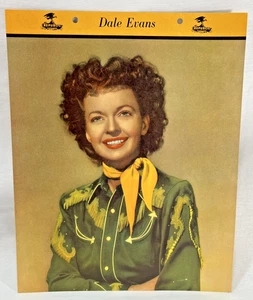 Dixie Cup Dale Evans Premium Movie Stars stampa per album 8x10 western - Foto 1 di 2
