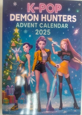 2025 Demon Hunter Advent Calendar Blind Box Christmas Tree PVC Pendant Gifts - Image 1 of 3