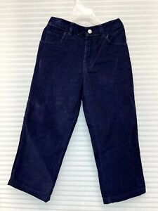IZOD Jeans Kids Dark Navy Carpenter Relaxed Fit Corduroy Pants Size 4 - NWT