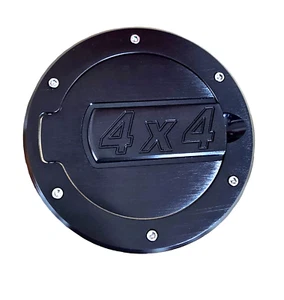 SHR Tru-Billet Fuel Door for F150-450 Super Duty and Dodge Ram Trucks-4x4 Black - Bild 1 von 1