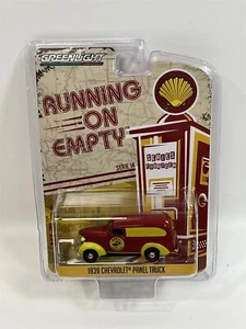 Chevrolet Panel Truck 1939 Shell Running On Empty 1:64 Greenlight 41140A - Picture 1 of 4
