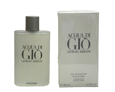Giorgio Armani Acqua di Gio para hombre eau de toilette spray, 6,7 oz Foto 1 de 2
