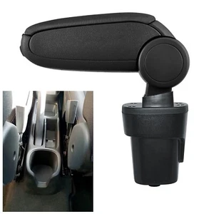 OPEL KARL (2015-2018) CENTRE CONSOLE ARMREST BLACK FABRIC CLOTH NEW - Imagen 1 de 6