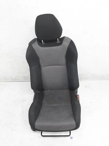 2011-2016 Scion Tc Front Right Passenger Manual Cloth Seat - Black/Grey - Picture 1 of 23