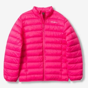 NEW! Eddie Bauer - Kids Cirruslite Down Jacket - Azalea(XL)- FREE SHIP! MSRP $99 - Picture 1 of 6