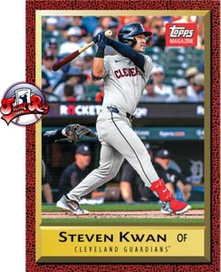 2024 Topps Throwback Thursday #109 Steven Kwan prevendita - Foto 1 di 2