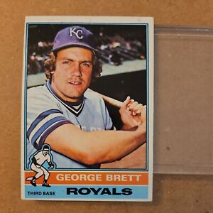 1976 Topps Baseball Card #19 George Brett