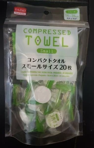 Compressed Reusable Towel Size Small 6.3” x 10.2” Each, Pack of 20 - Picture 1 of 1
