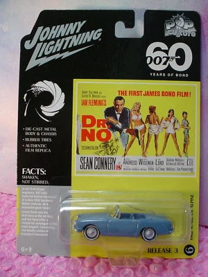 Johnny Lightning 007 James Bond Dr. No 1962 SUNBEAM ALPINE ✰blue✰pop culture ✰ - Image 1 of 2