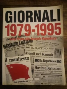 GIORNALI 1979-1995 DALLA PRIMA ALLA SECONDA REPUBBLICA - BERNARDINI 1996 - Imagen 1 de 4