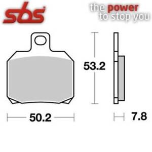 Pair Brake Pads 730HF 730 HF Bimota 1078 DB5R/S / Re 2007-2012