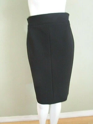 Falda lápiz STELLA McCARTNEY negra elástica tejida mezcla de lana cintura alta 40 $995 Foto 1 de 4