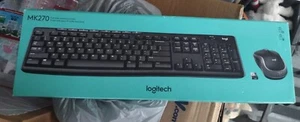 Logitech MK270 Wireless Keyboard and Mouse Combo - 920-008813. New, Sealed Box - Picture 1 of 4