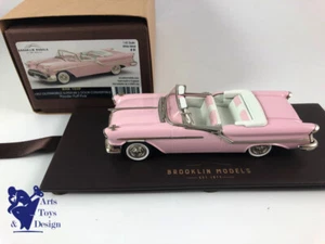 1/43 Brooklin 194P Oldsmobile Super 88 2 Türer Cabrio 1957 Powder Puff Pink - Bild 1 von 4