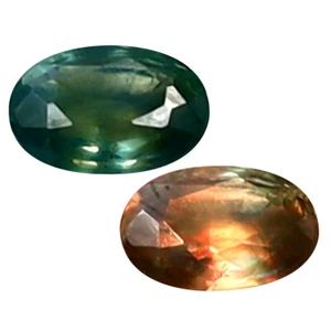 0.24 ct Topnotch Oval Shape (4 x 3 mm) Un-Heated Color Change Alexandrite - Picture 1 of 3