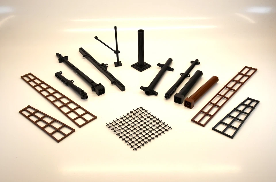 LEGO® Classic Pirates Schiffsteile, Mast, Takelage, Ausguck Freibeuter Zubehör - Bild 1 von 1