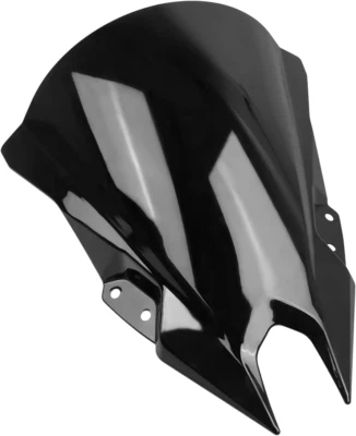 Parabrisas negro para Kawasaki Ninja 500 2024 2025 deflector de plástico Foto 1 de 4