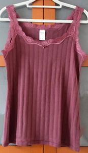 Damenbekleidung Unterhemd Calida Serie Etude Toujours Tank-Top aubergine Größe S - Bild 1 von 2