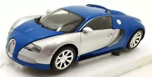 Minichamps 1/18 Scale 100 110850 Bugatti Veyron L'edition Centenaire Chrome/Blue - Picture 1 of 6