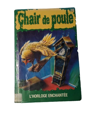 Chair De Poule (Goosebumps) Book #28 L'Horloge Enchantée -1996 R.L. STINE  - Image 1 of 4
