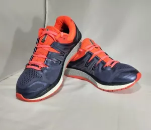 Saucony Hurricane ISO 4 Womens Size 8.5 S10411-2 Gray Black Red Walking-Running - Imagen 1 de 8
