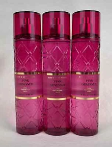 3x Bath & Body Works PINK OBSESSED Fine Fragrance Body Mist Spray Full 8 oz DUPE - Picture 1 of 1