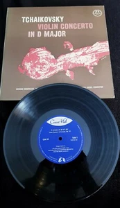 TCHAIKOVSKY VIOLIN CONCERTO IN D MAJOR OP.35 1962 MONO CONCERT HALL 10" LP - Picture 1 of 12